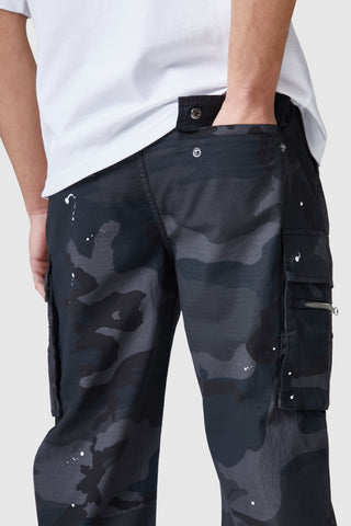 ARMI CARGO PANT - BLACK CAMO