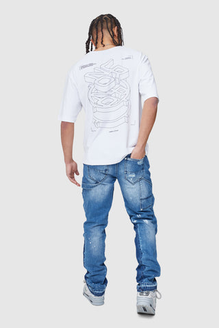 Carp Flare Jean - Blue