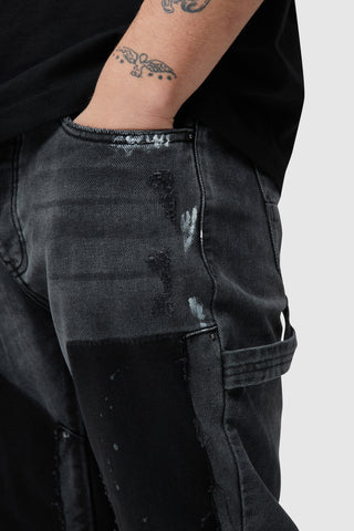 CARP FLARE JEAN - CHARCOAL