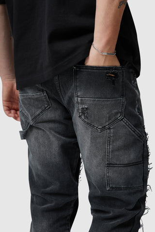 CARP FLARE JEAN - CHARCOAL