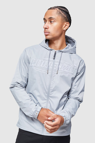 Split Windbreaker - Grey