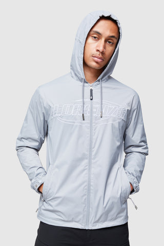 Split Windbreaker - Grey