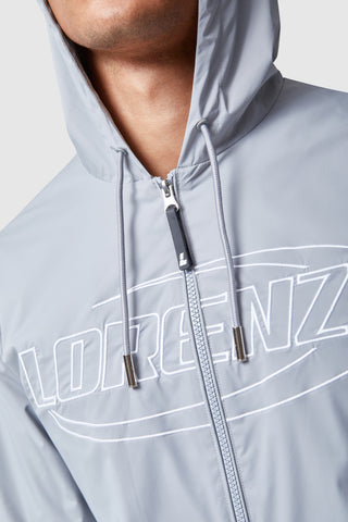 Split Windbreaker - Grey