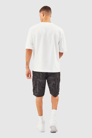 General Cargo Short -Black Camo