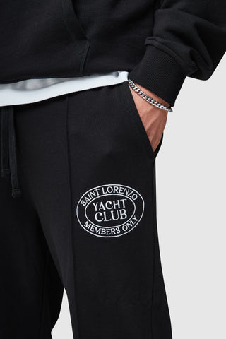 Yacht Club Jogger - Black