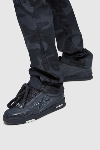 General Distress Cargo - Black Camo