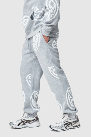 Paisley Jogger - Grey