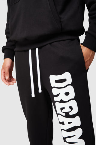 Dream Is Free Tracksuit - Black