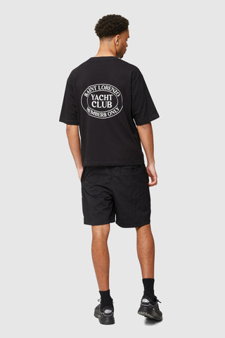 Lorenzo Yacht Club Tee - Black