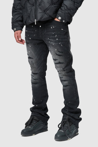 Oasis 2.0 Jean - Black/Bleach