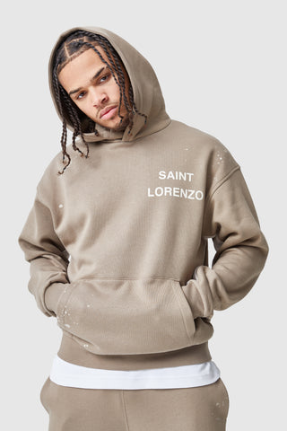 SAINT PANEL HOOD - TAUPE