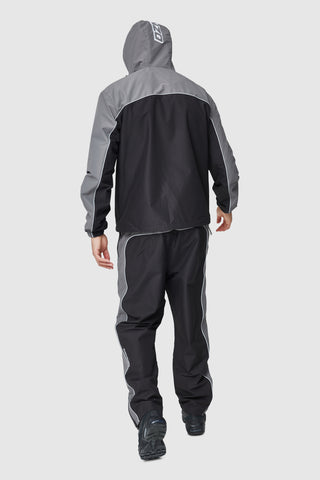 FORZA SHELL TRACKSUIT - BLACK/GRAPHITE