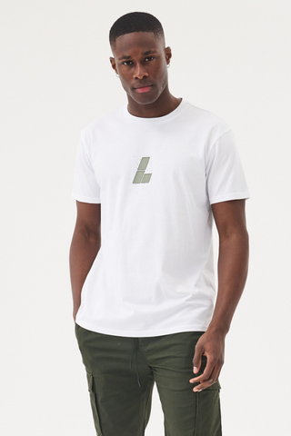 Vanquish Tee - White/Sage